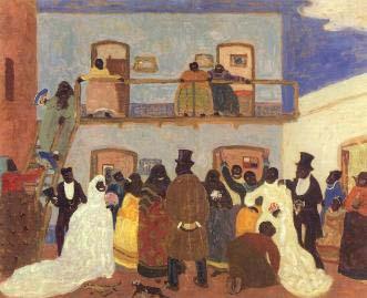 Pedro Figari Doble boda